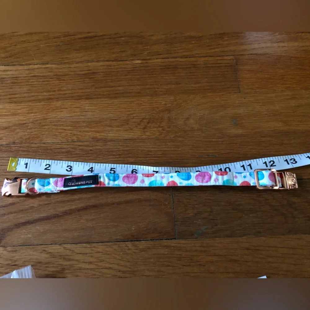 BOGO Colorful Pet Collar with Flower Attachment